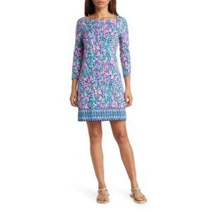 Lilly Pulitzer Sophie Dress Multicolor Floral Shift Dress XL
